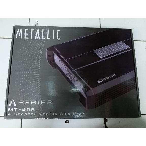 POWER 4 CHANNEL METALLIC MT-405 Terlaris