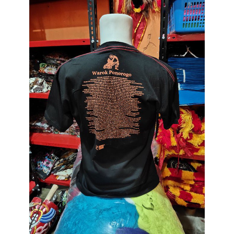 kaos barong / baju barong / kaos reog / kaos / barongan / reog / pecut bopo / pecut / ganongn / sh