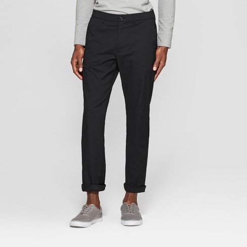 Original 100% Goodfellow Basic Chino Pants - Black