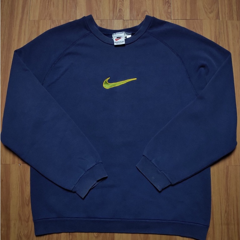 SOLD NIKE Center Swoosh Crewneck USA Second Original