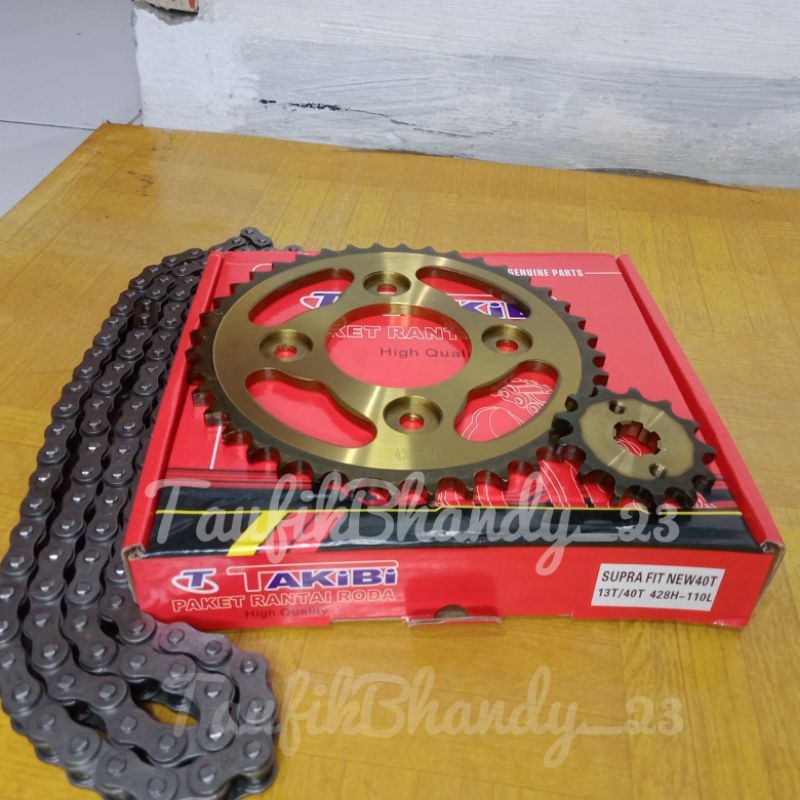 GEAR SET SUPRA FIT NEW,GEAR PAKET SUPRA FIT NEW, KHARISMA, SUPRA X 125 14T-38T,13T-40T,14T-42T