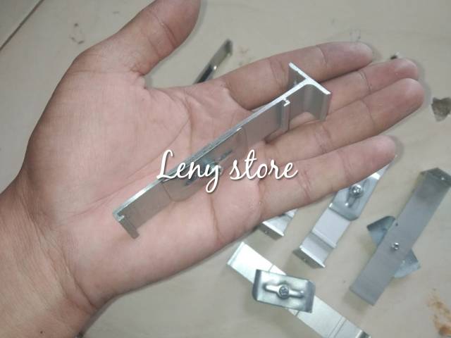 ❤ LENYS ❤ Braket dobel rel / bracket rel kotak double