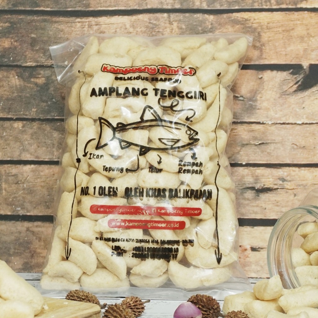 

Amplang Kuku Macan Rasa Ikan Tenggiri 100gram Kampoeng Timoer