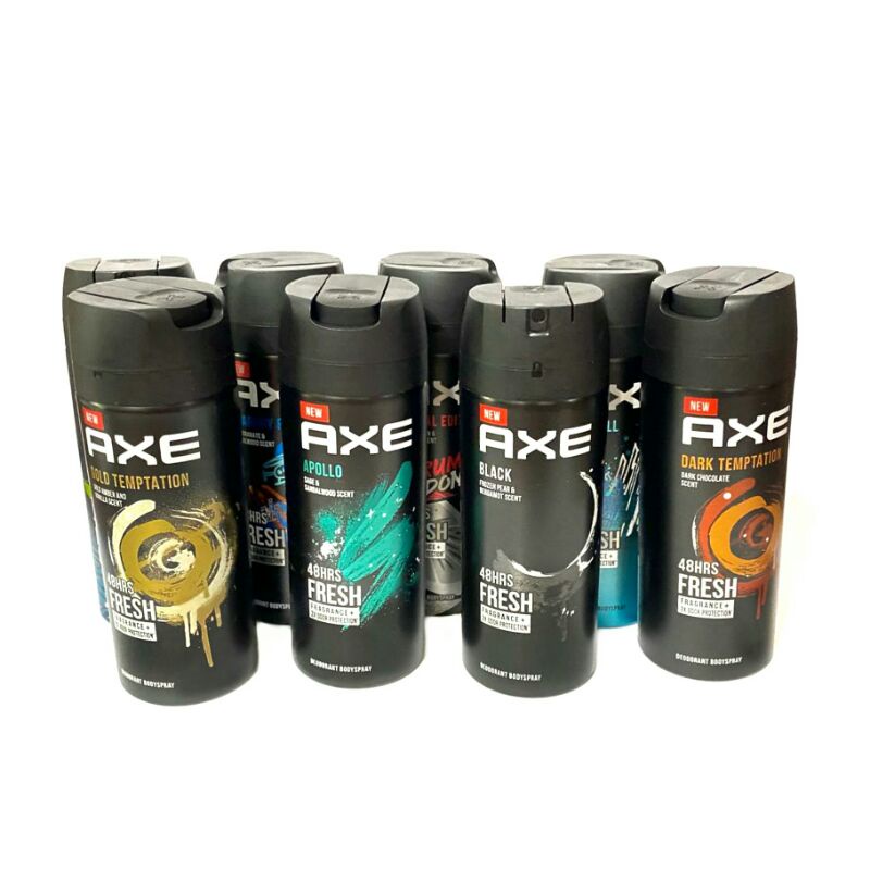 AXE Parfume Deodorant Body Spray Black Dark Gold Ice Special You Saku