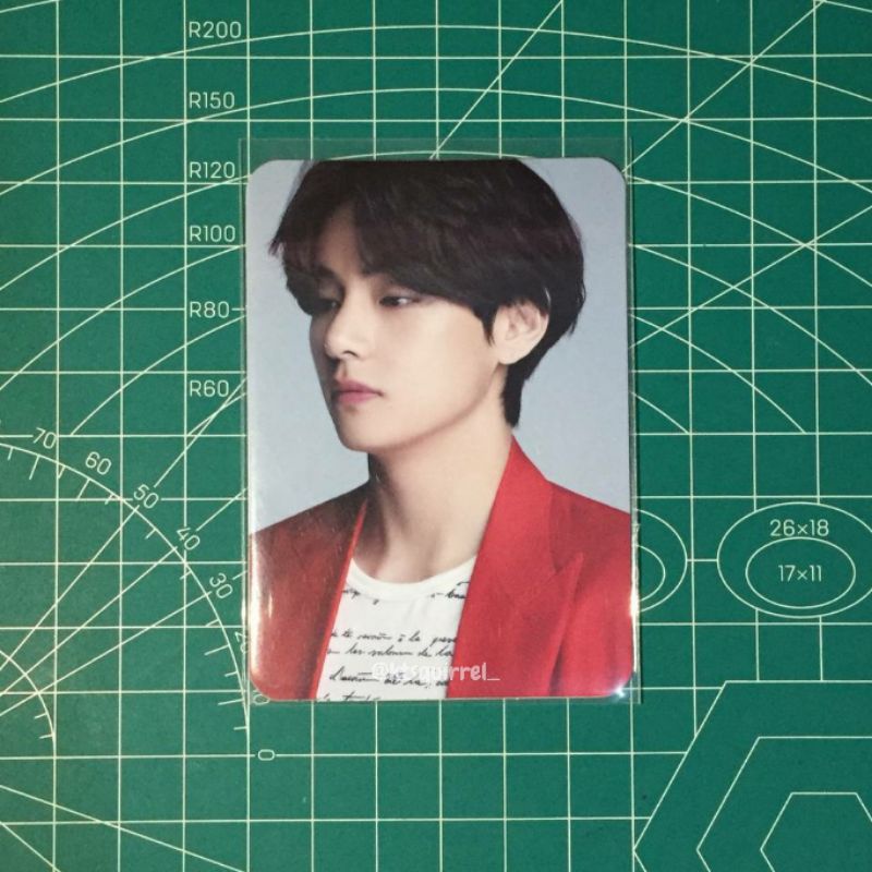 [OFFICIAL] photocard taehyung dicon