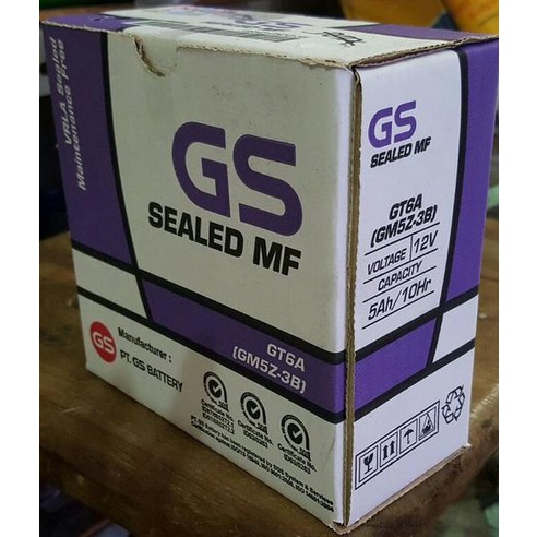 Aki Motor Yamaha Mio Sporty Gm5Z-3B Gs Astra Mf Aki Kering