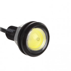 Sikeo Car Styling DIY 9W 500-Lumen Waterproof Eagle Eye LED Lamp 1 PCS / Lampu Mobil - SK101 - Red