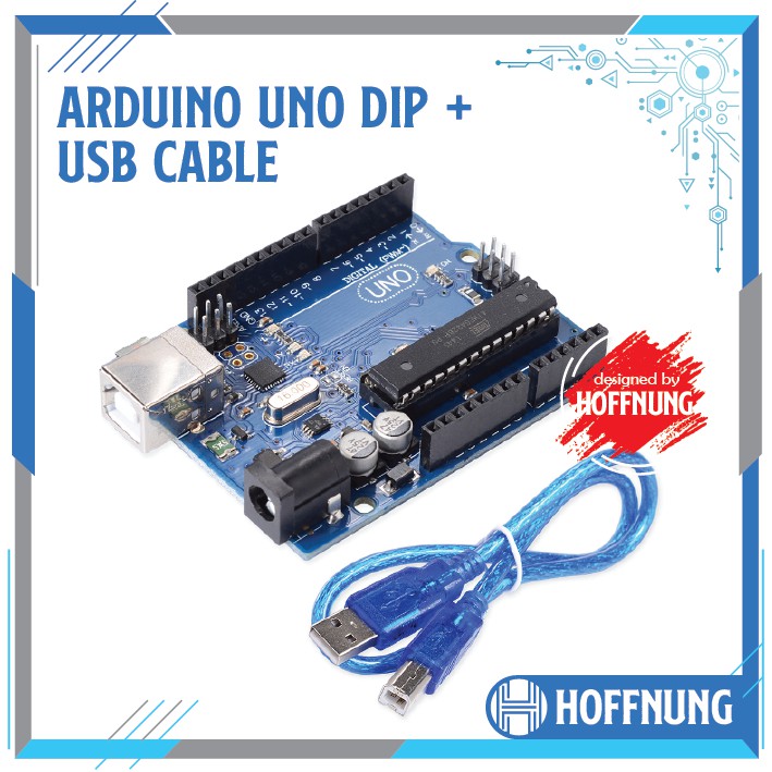 Arduino Uno R3 DIP ATmega328 + Kabel USB