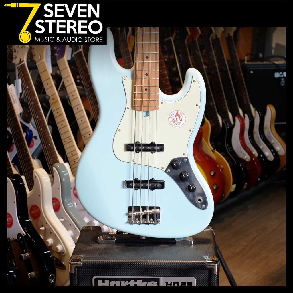 Bacchus BJB-1 RSM BJB1 RSM Jazz Bass Sonic Blue Roasted Maple