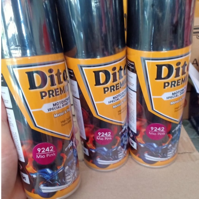 Pilok Pilox DITON Premium Y9242* Mio Pink / Merah Muda Yamaha Pink Metallic (400cc/400ml)