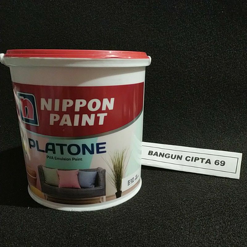 cat air nippon pva /cat air tembok putih platone 4.5 kg