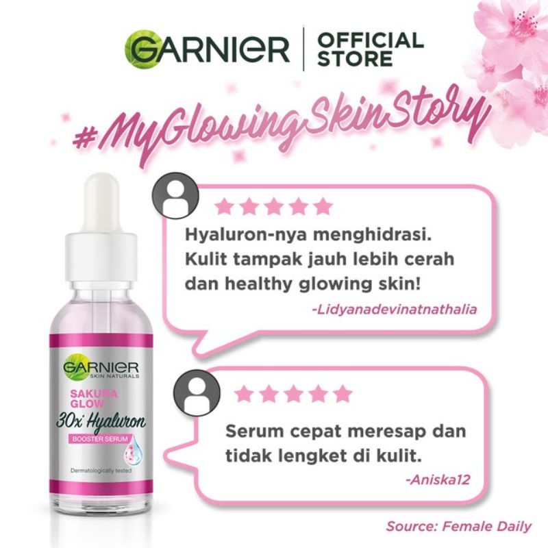 Garnier serum hyaluron 30x sakura white 30ml