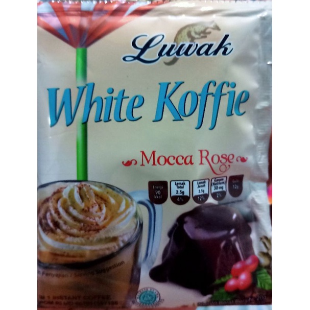 luwak white koffie mocca rose