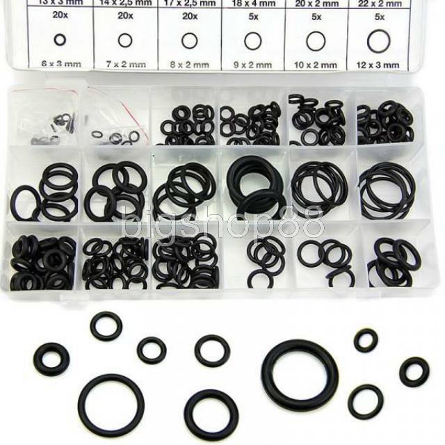 Karet Rubber O Ring Seal Tightening 225 PCS seal ring band