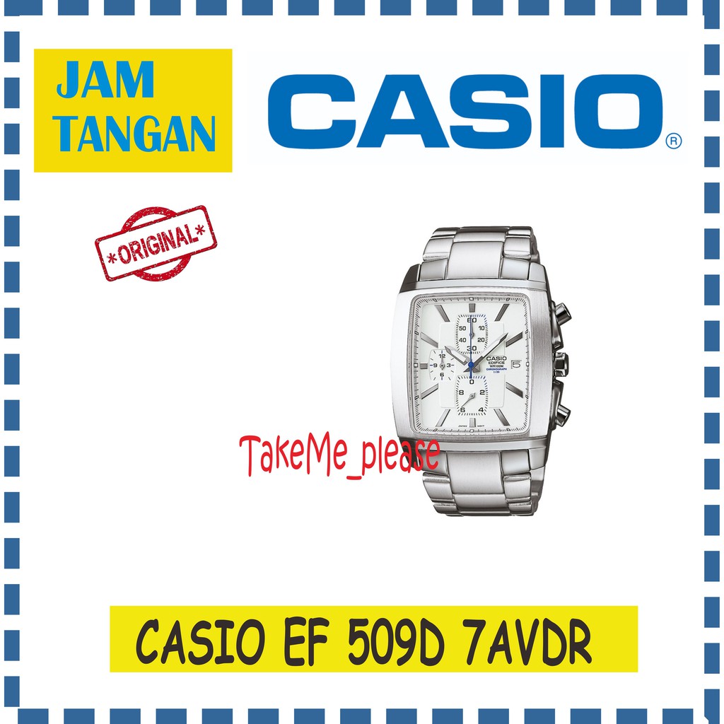 Casio Jam tangan EF 509D 7AVDR