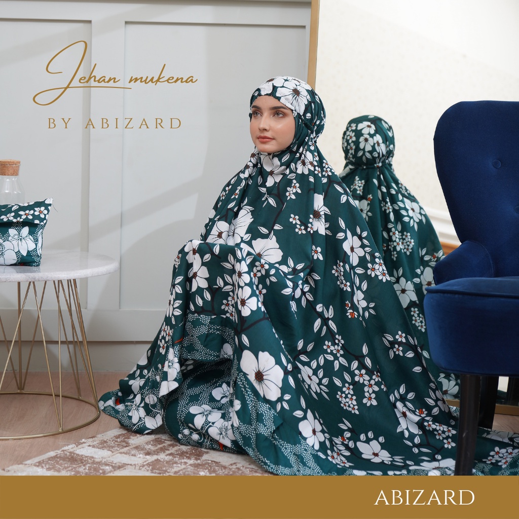 Abizard Mukena Bali Rayon Dewasa Terlaris ALLUNA Variasi Rampel Ukuran Super Jumbo