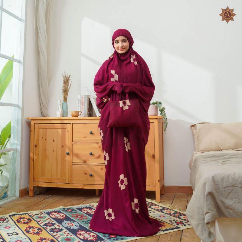 mukenah terusan rayon