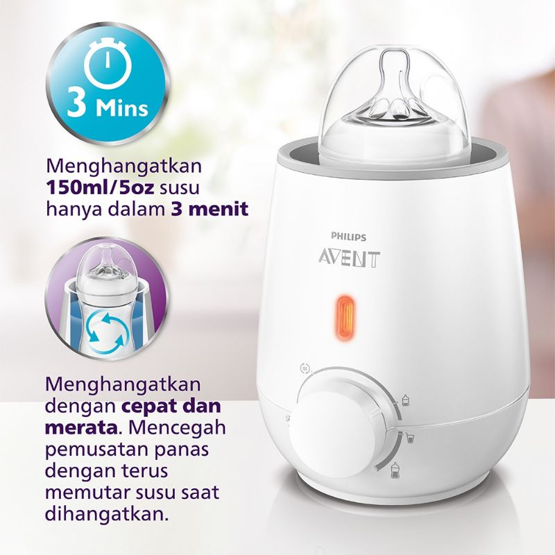 Philips Avent Fast Bottle Warmer - Penghangat Botol Susu Bayi