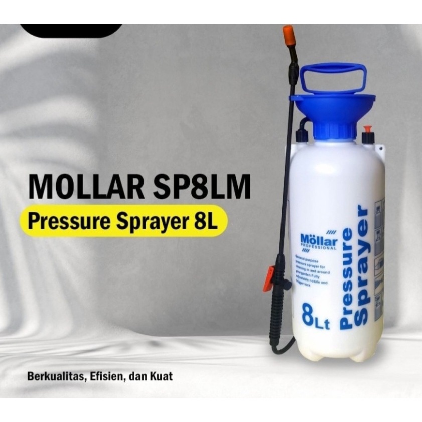 SPRAYER MANUAL MOLLAR 8 LITER SEMPROTAN HAMA DISINFEKTAN IRIGASI TAMAN