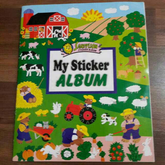 

My Sticker Album Sandylion Buku Album Koleksi Stiker