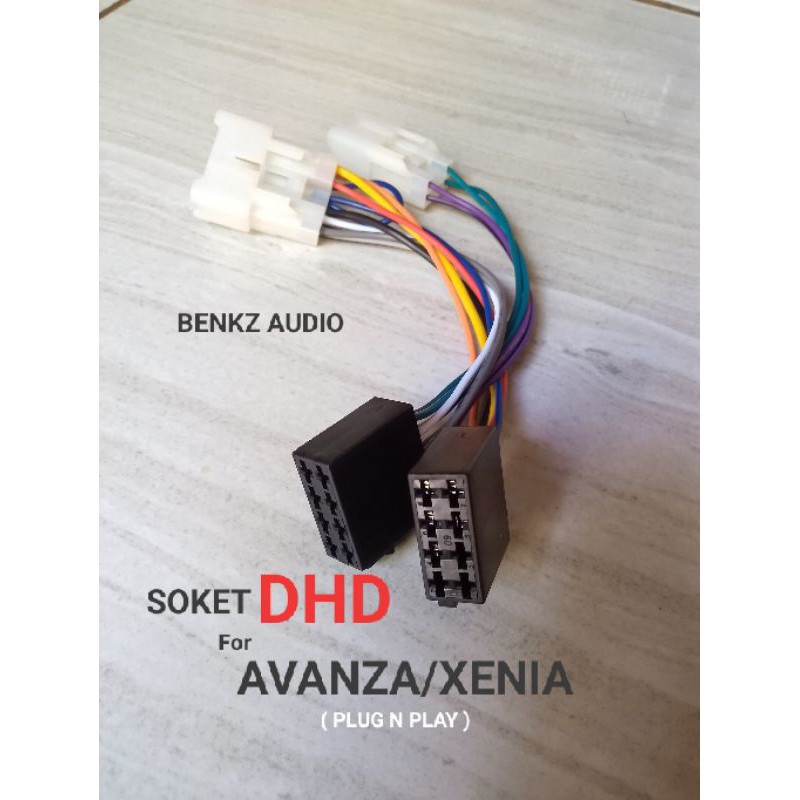 Jual Soket Dhd Pnp Di Avanza Dan Xenia Kabel Soket Headunit Dhd Untuk Avanza Dan Xenia Shopee