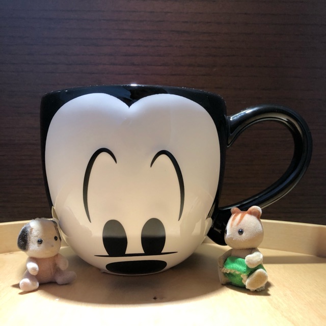 Gelas mug kopu Mickey Mouse face original disneyland store