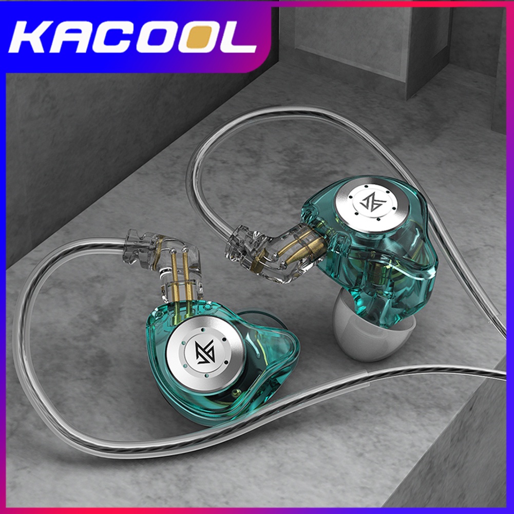 KZ EDX Pro Basshead Earphone with Mic Earphones Dynamic Driver HIFI Bass In Ear Monitor Stage Monitoring IEM Single Driver Earphone Kotak penyimpanan earphone gratis