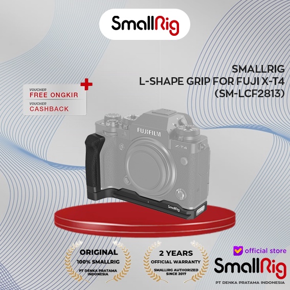 smallrig l shape grip for fujifilm x t4 camera   sm lcf2813