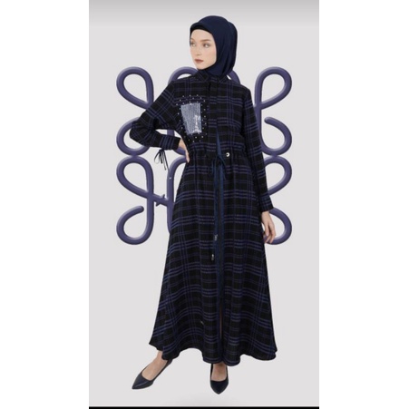 Abaya Hikmat ori C2688