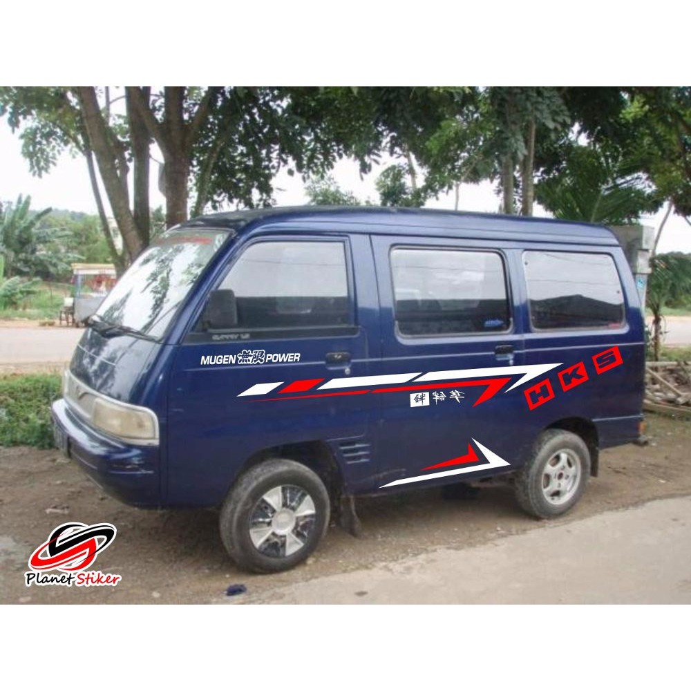 STRIPPING MOBIL LIST STICKER MOBIL VAN CARRY FUTURA SS ESPASS ZEBRA LONG SIZE 2 WARNA Shopee Indonesia