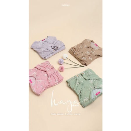 Haya Dress/ Naisha Hijab/Gamis