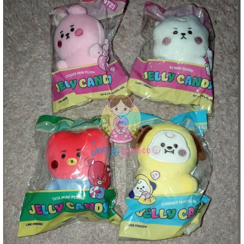 Ready stok BT21 Candy Jelly Mini Doll