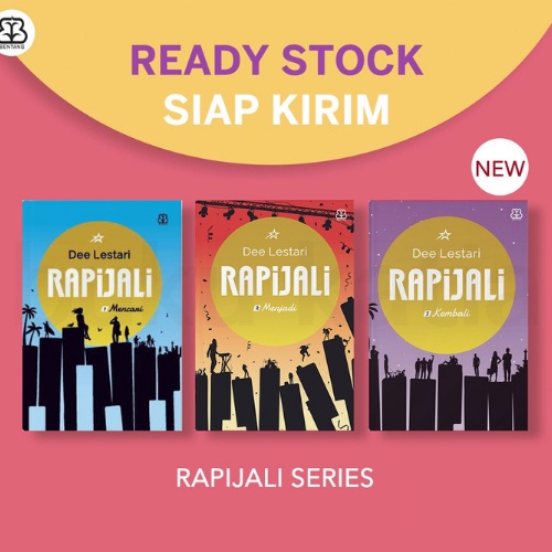 Jual BESTSELLER RAPIJALI 1 - RAPIJALI 2 - RAPIJALI 3 - KEMBALI - BOXSET ...