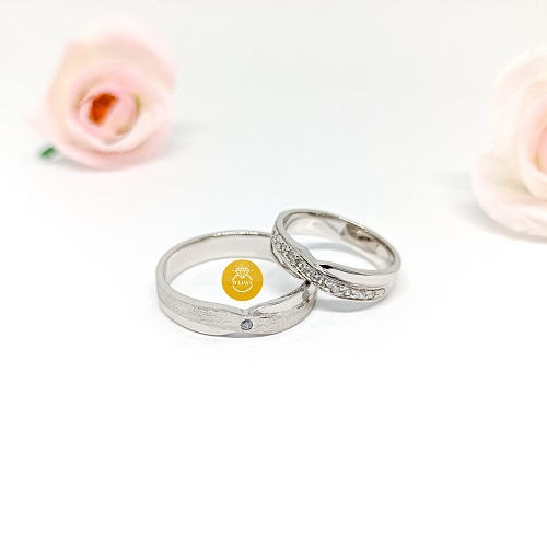 CINCIN NIKAH COUPLE CINCIN BERBAHAN PLATINUM