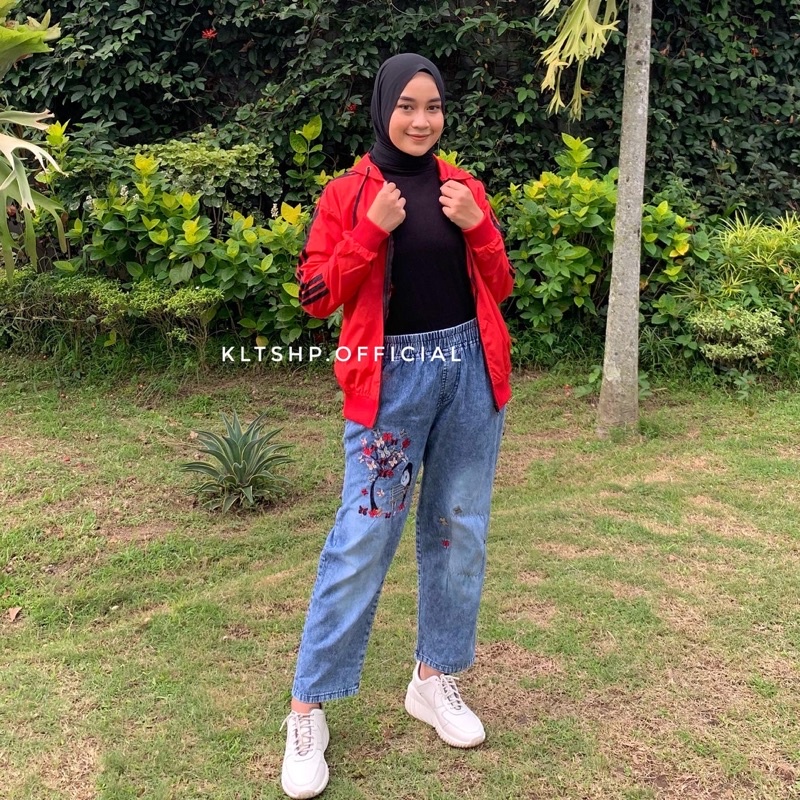 PARASUT JACKET MERAH