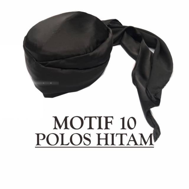 Peci Batik Jogokariyan Ori Terbaru 2021 Kopiyah Songkok Kain Batik Jogja Motif Polos Hitam Panjang