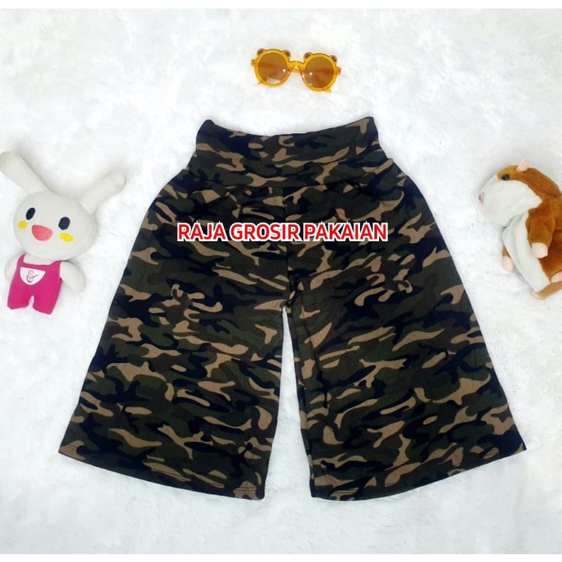 Celana Kulot Anak 3/4 Motif Murah Estimasi 2-12 Tahun