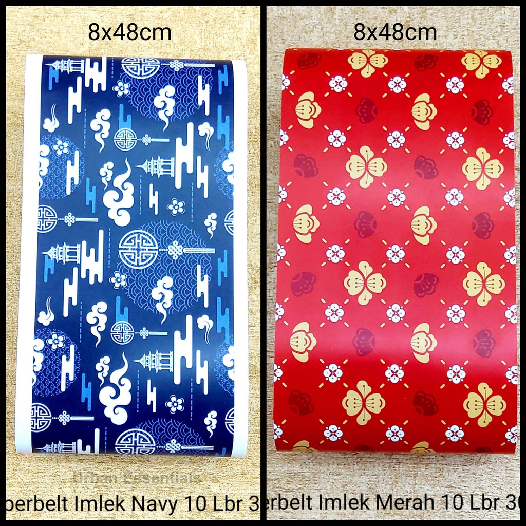 

Label Imlek Paperbelt Imlek 10 Lembar Ukuran 48x8cm 2 Varian