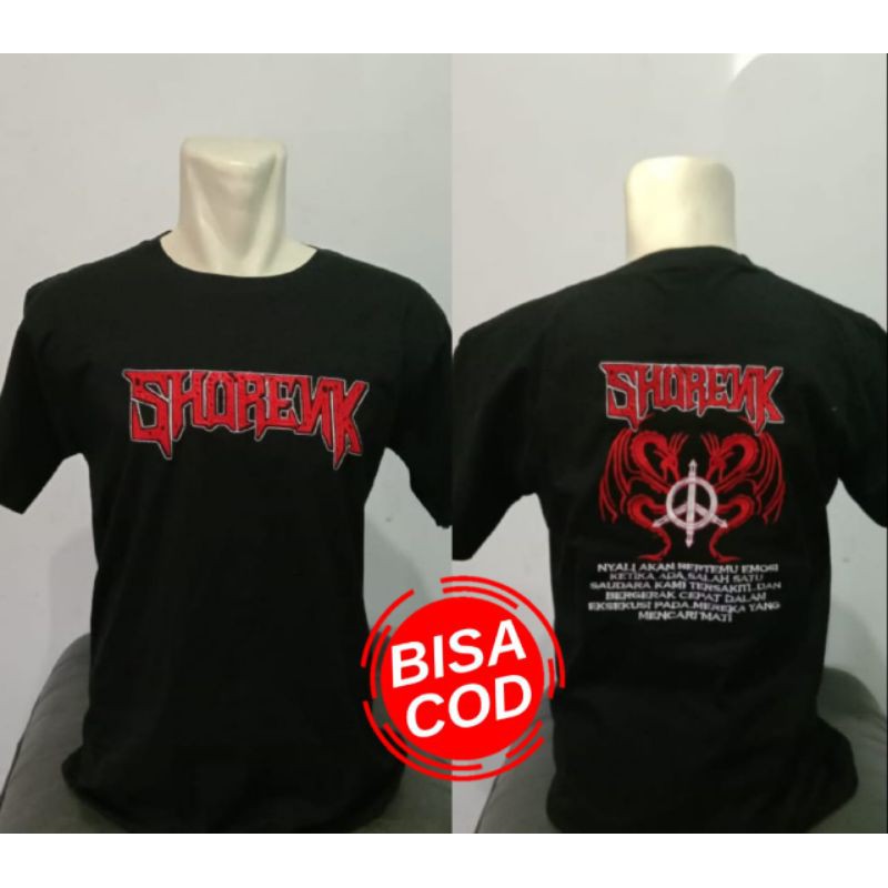 KAOS SHORENK - KAOS SHORENK KEREN - KAOS SHORENK  BORDIR TERBARU
