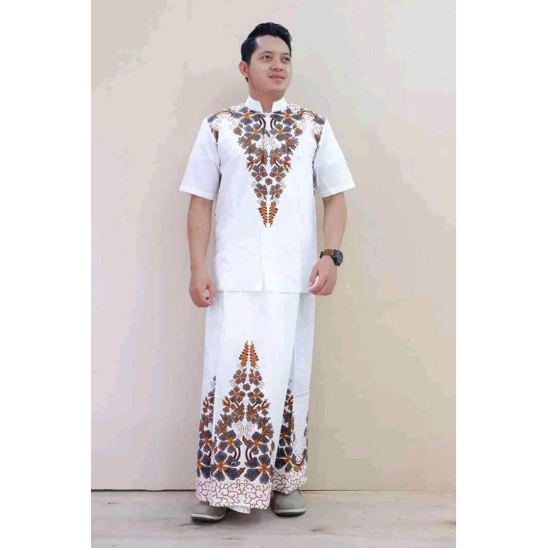 setelan sarung baju koko