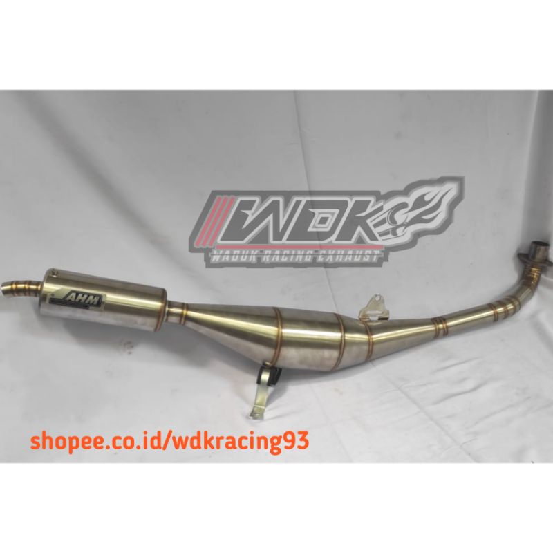 knalpot ahm F1zr, Fzr, fizr, F1ZR, poswan, force 1 Stenless steel