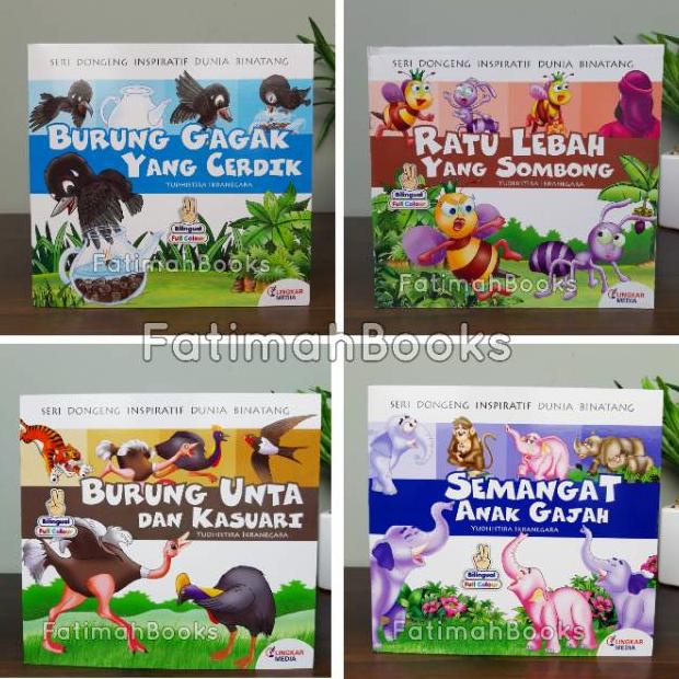 Jual Mari Beli Buku Cerita Anak Seri Dongeng Inspiratif Dunia Binatang ...