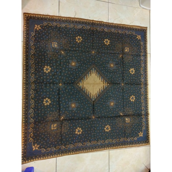 Udeng Jawa Segiempat Halus Kombinasi Batik Halus - Kain Blangkon Kombinasi Batik Tulis