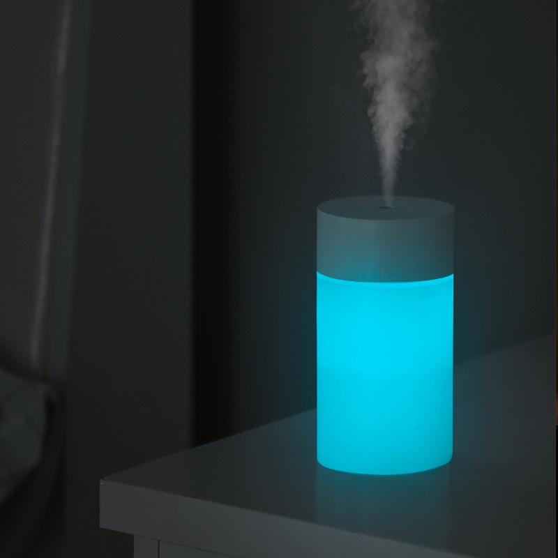 Humidifier Ultrasonic Aroma Diffuser Dengan Lampu Malam LED Untuk Rumah / Kantor / Mobil