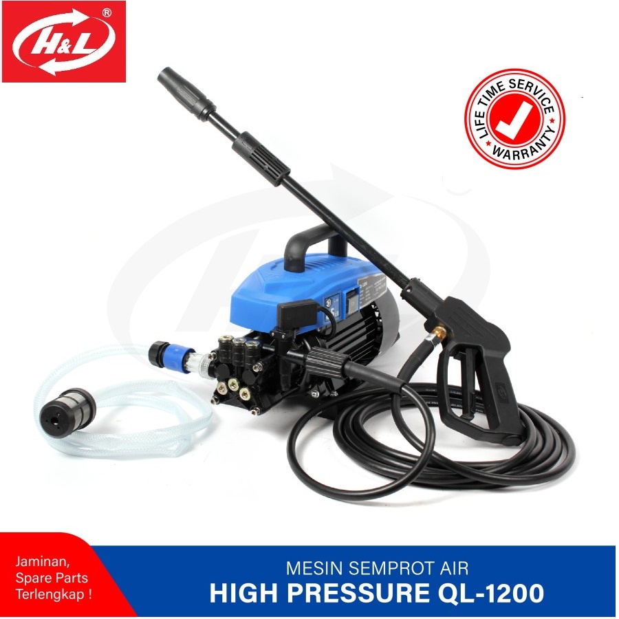 H&amp;L QL1200 Jet Cleaner Mesin Cuci Mobil Motor High Pressure QL-1200