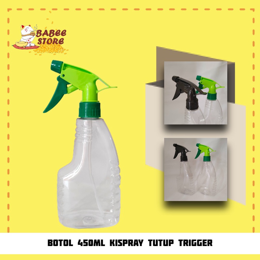 BABEE - BOTOL SPRAY / BOTOL KISPRAY 450ML BENING TUTUP TRIGGER / BOTOL SEMPROT LAUNDRY