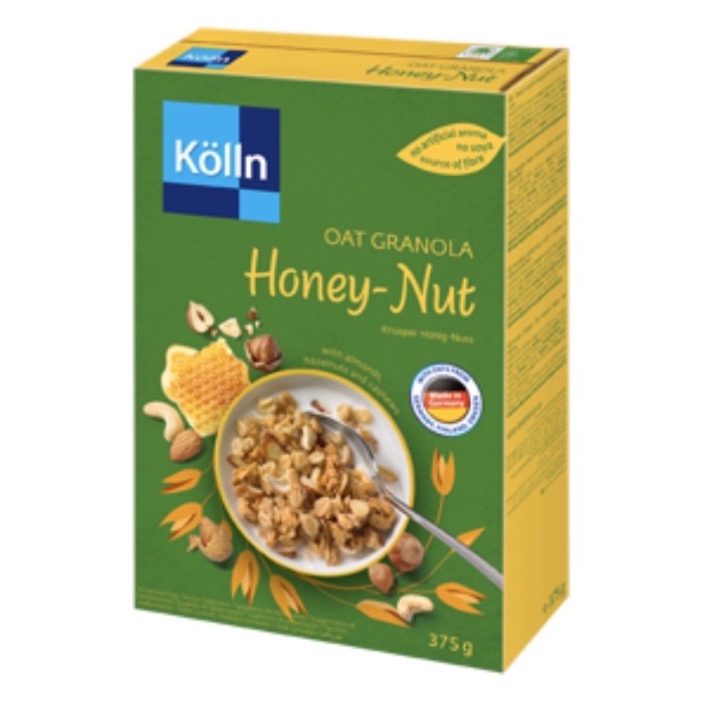 

Kolln oat granola honey nut 375 gr