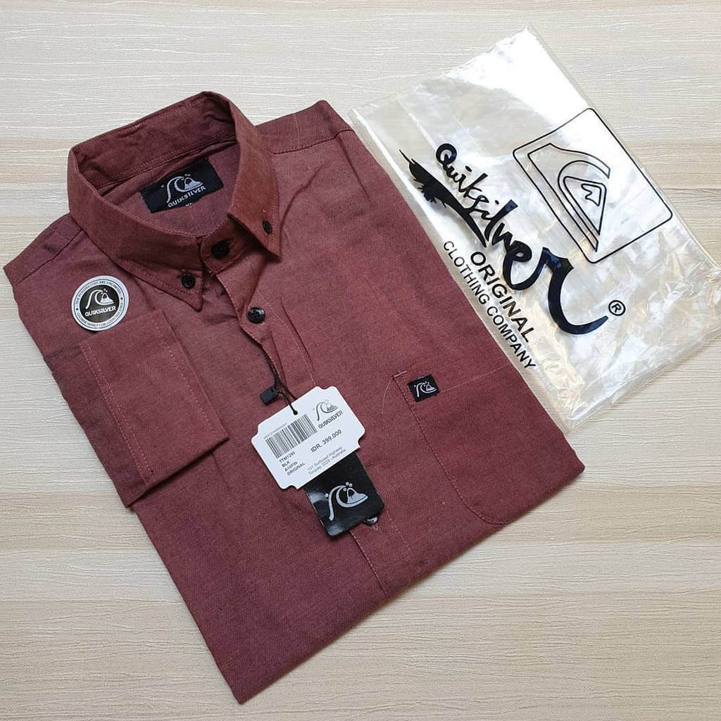KEMEJA QUIKSILVER / KEMEJA COWOK MURAH / KEMEJA PANJANG / KEMEJA KANTOR / KEMEJA CASUAL