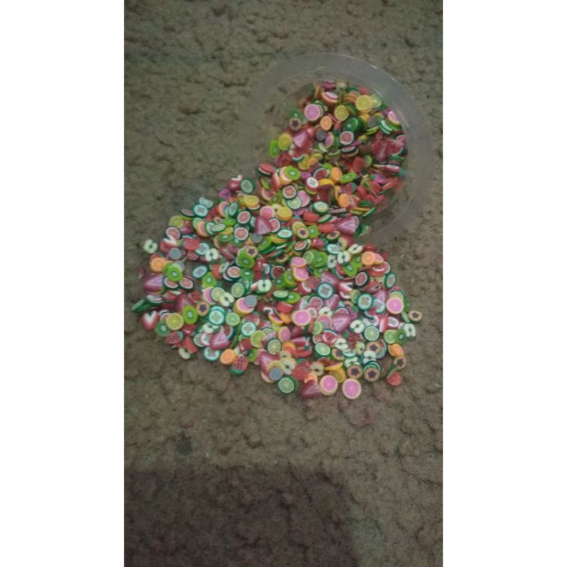 fimo hiasan kuku dan hiasan slime by slime time