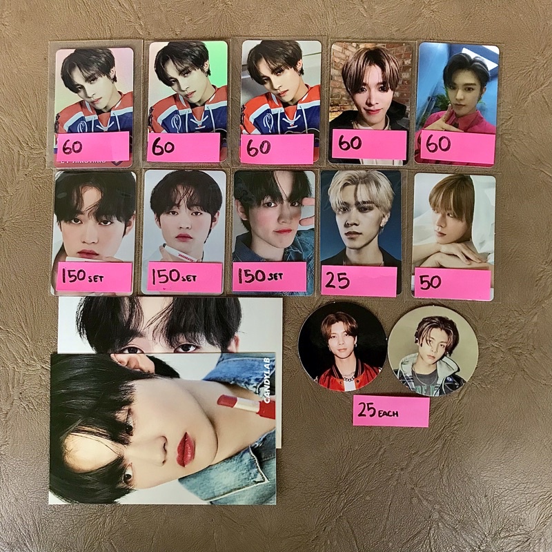 PC PHOTOCARD CHENLE CANDYLAB YUTA ARRIVAL REGULATE YANGYANG TRADING CARD HENDERY RESONANCE JOHNNY NE